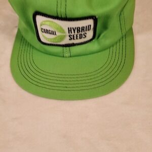 Vintage Cargill Hybrid Seeds‎ Hat Adjustable Snapback Spell Out K-Products Cap